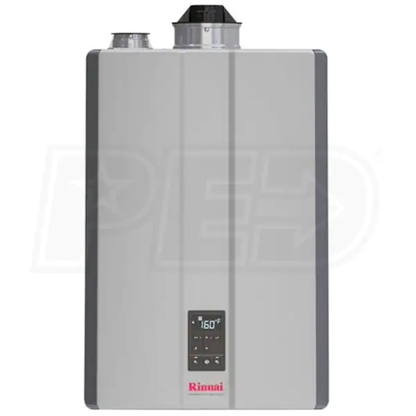 Rinnai - 138K BTU - 96% AFUE - Hot Water Gas Boiler - Direct Vent
